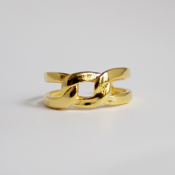 Love knot Ring 24K Plated - Picture 1 of 11
